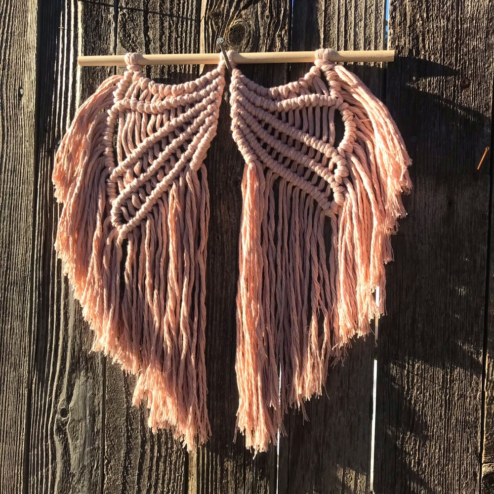 Beautiful Macrame Wings